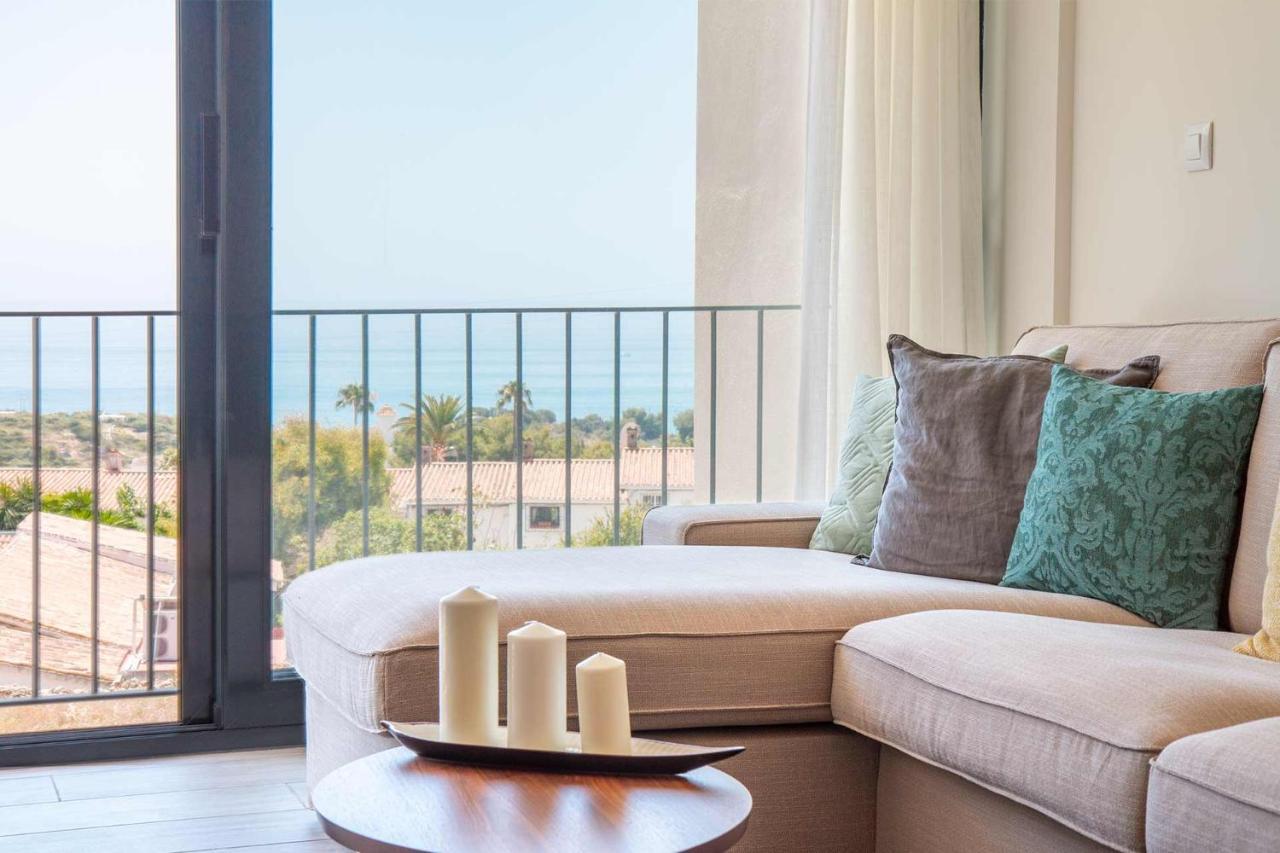 Capistrano Garden, Piscina Privada Y Vistas Al Mar Villa Nerja Exteriör bild